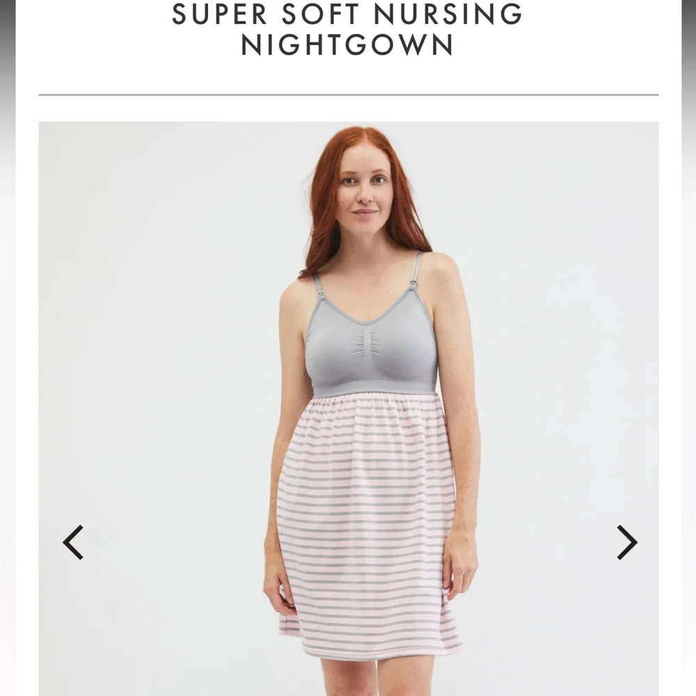 Motherhood maternity nursing nightgown - Picture 2 of 6